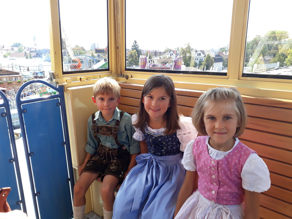 Dressing up for the "Herbstfest", our Autumn fair, 2019