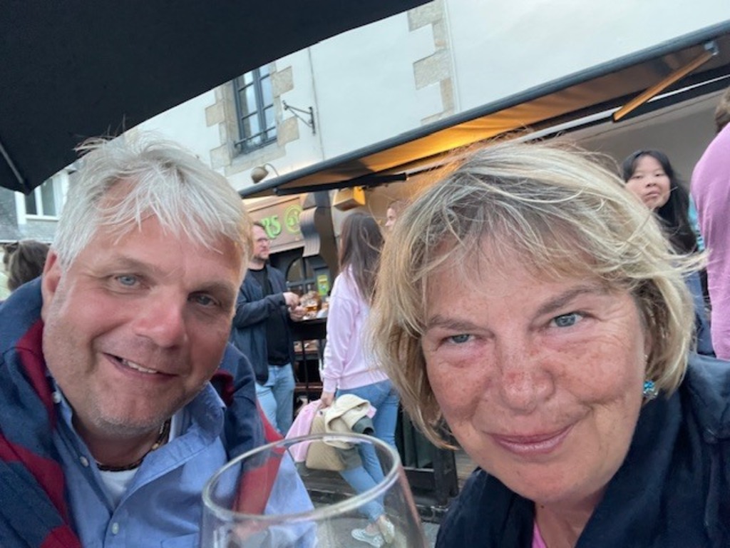 In Pont-l'Abbe in France in Summer 2025