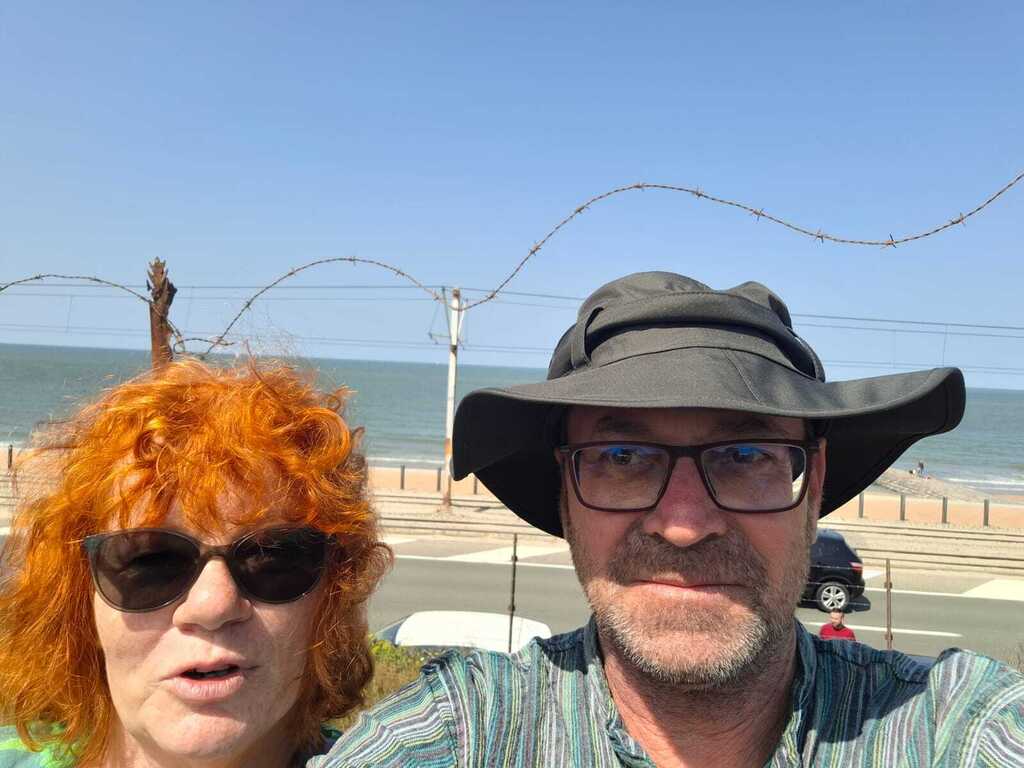 Christiane und Mirek in Brügge