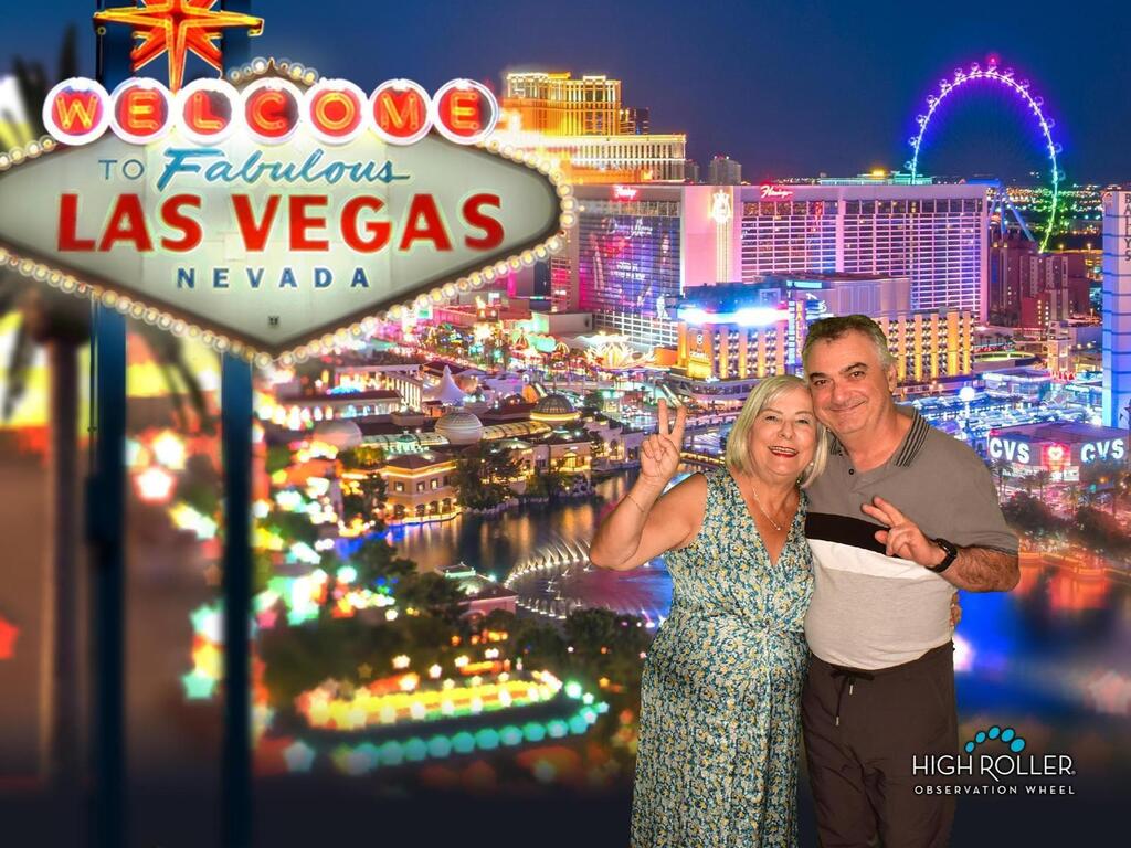 Eugenia and Claudio in Nevada (Las Vegas 2024)