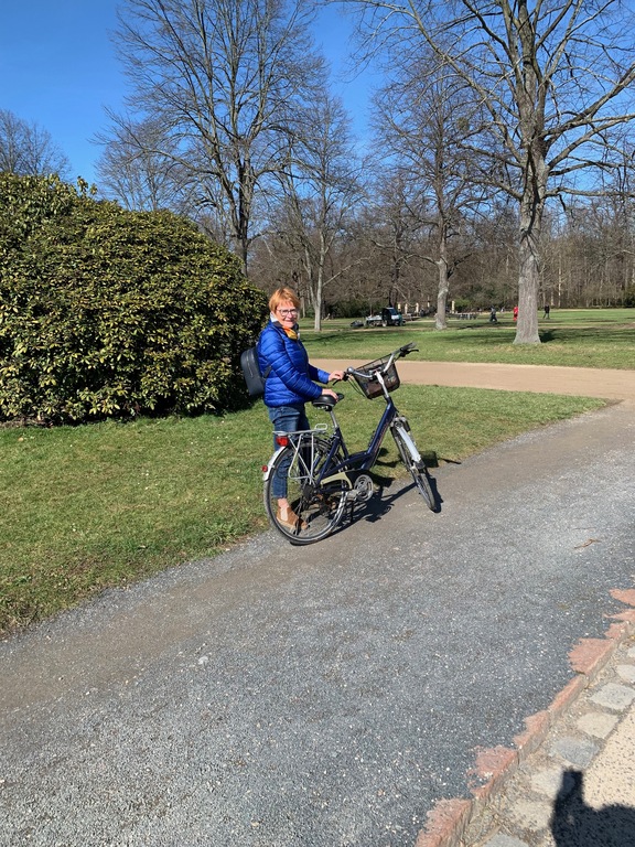 Monika im Grossen Garten