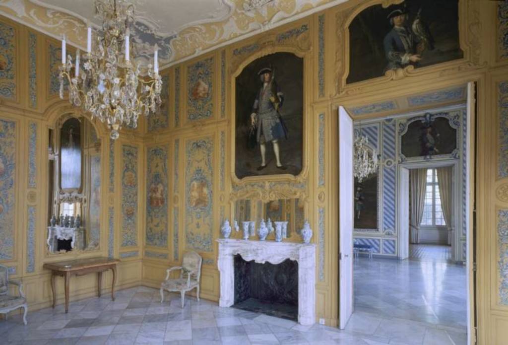 ...visit him in his hunting lodge...