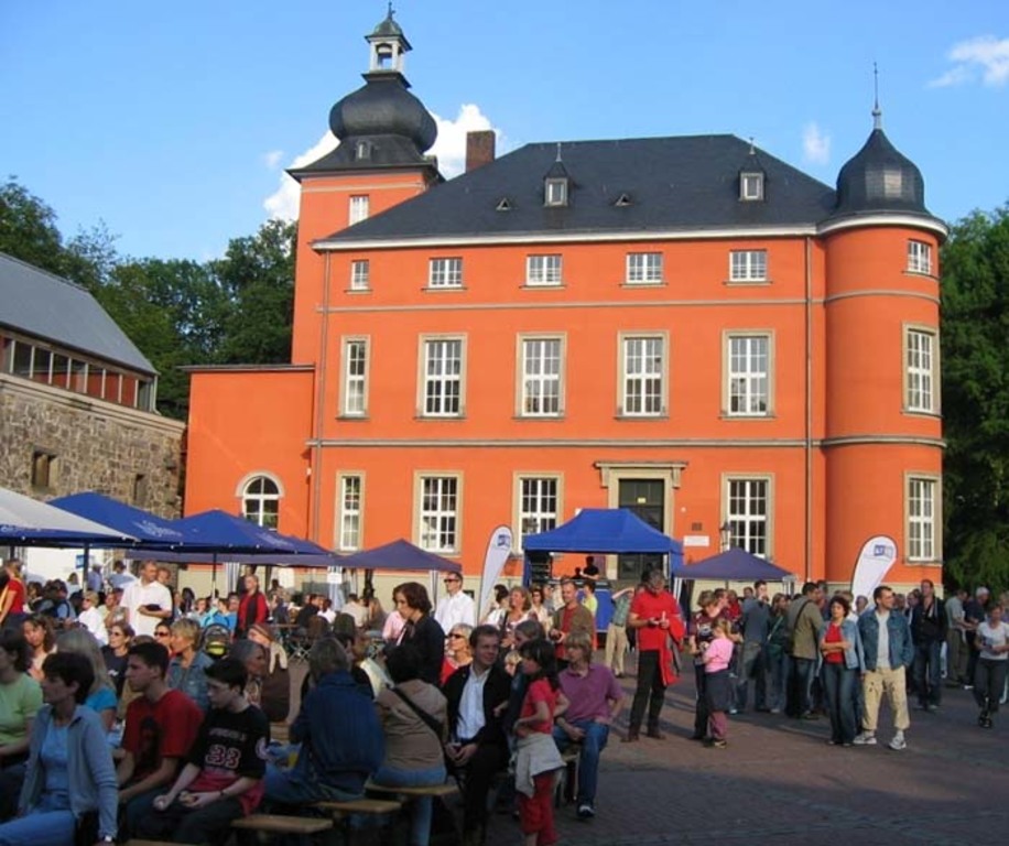 ...in the castle "Burg Wissem"...