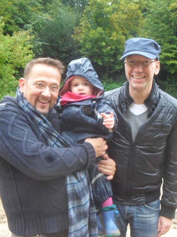 ...and suddenly we were papas!!