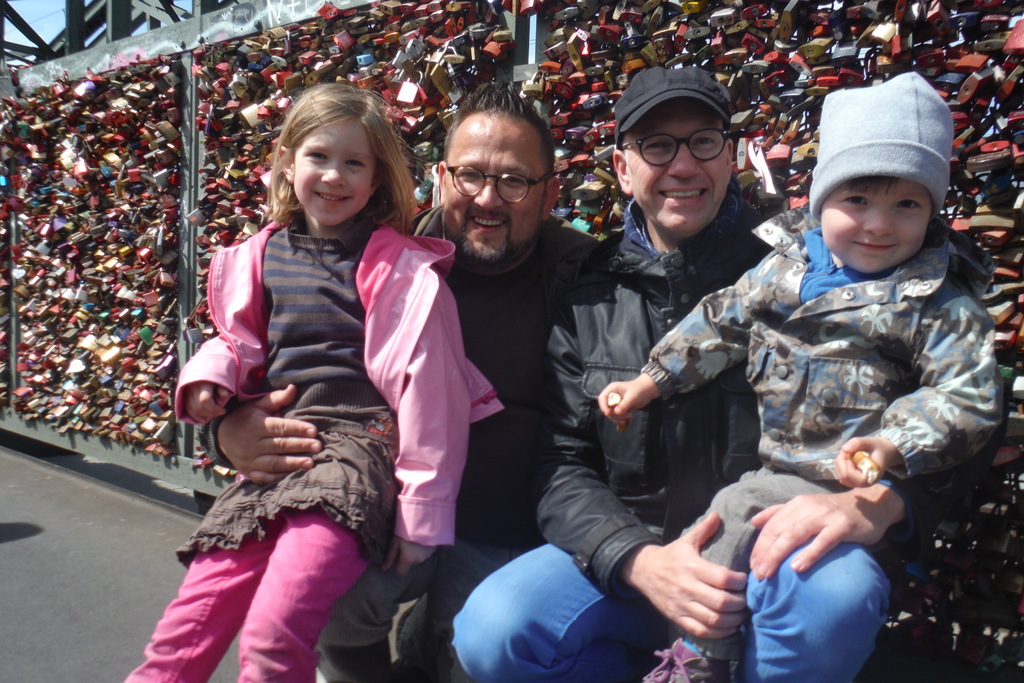 ...close a padlock with the name of your lovers to the Hohenzollern-bridge and throw the key into the river...