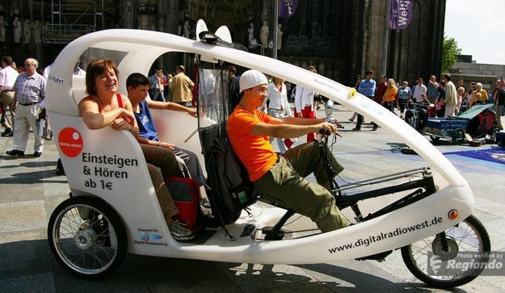 ...or just take a city-rikscha...