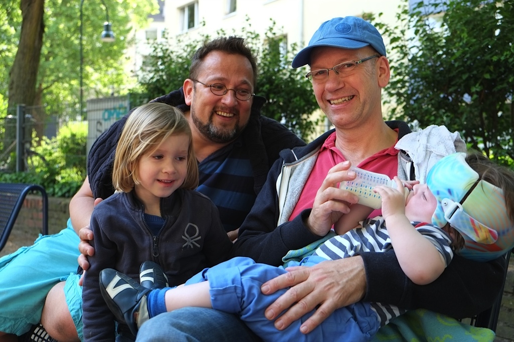 Three years later Snezi decided: "I am a big sister! Where is my baby-brother?!!" - Voilá...