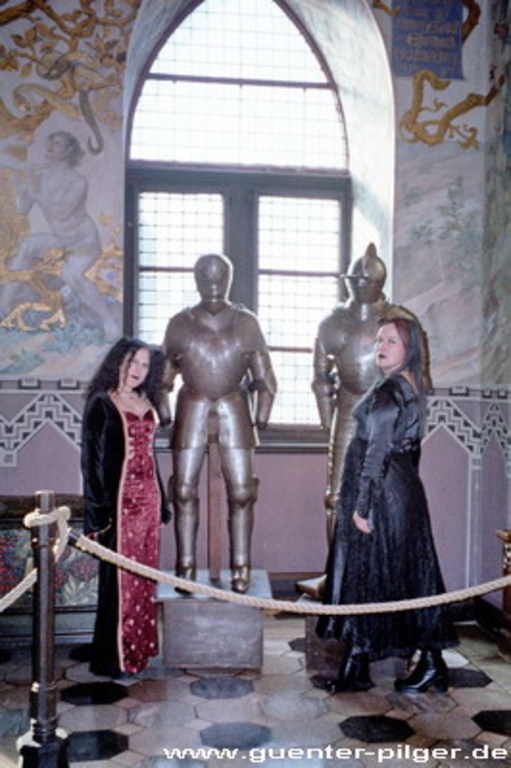 ...with guided tours through the castle every hour...