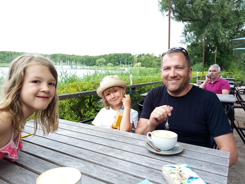 Our favourite café at Lake Ratzeburg