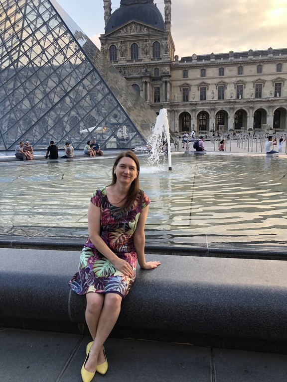 That´s me in Paris during a swap in Tours