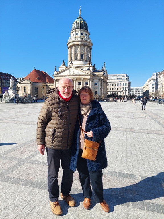Andreas and Hildegard in Berlin