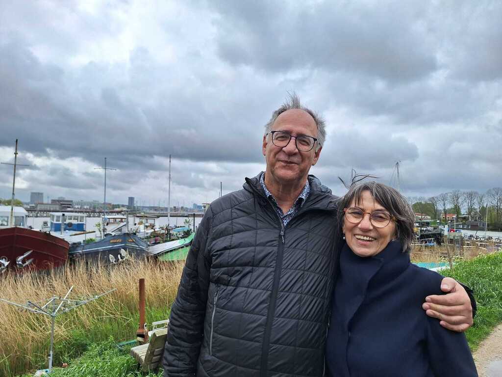 Während unseres 2. Wohnungtausches mit Amsterdam, April 2024