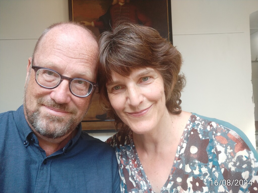 Andreas with Moni