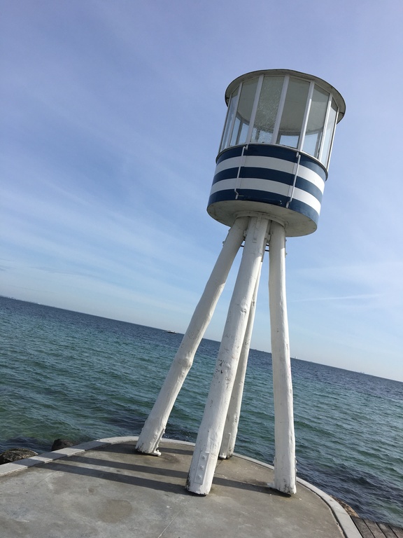 Lovely old tower by the water