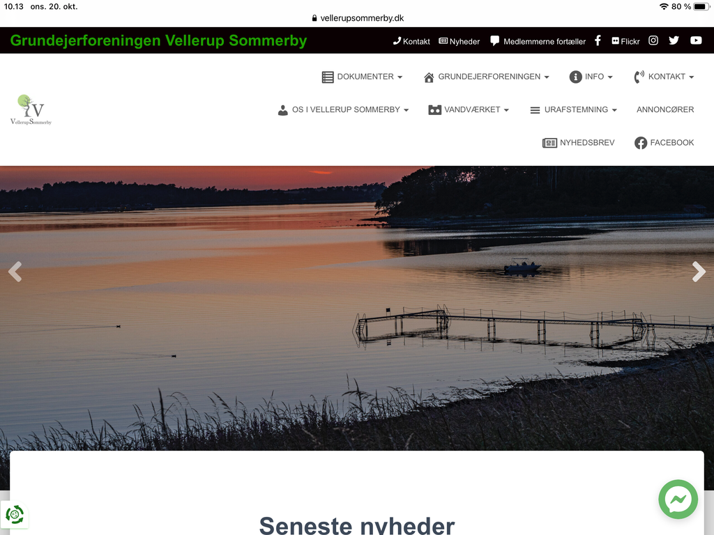 From here you can take a swim 