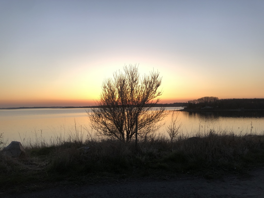 Sunset in Vellerup Sommerby 