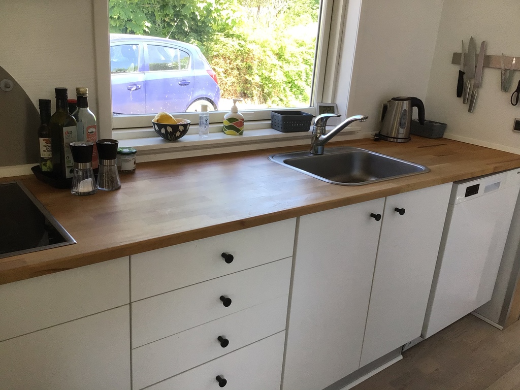 Kitchen in Vellerup Sommerby