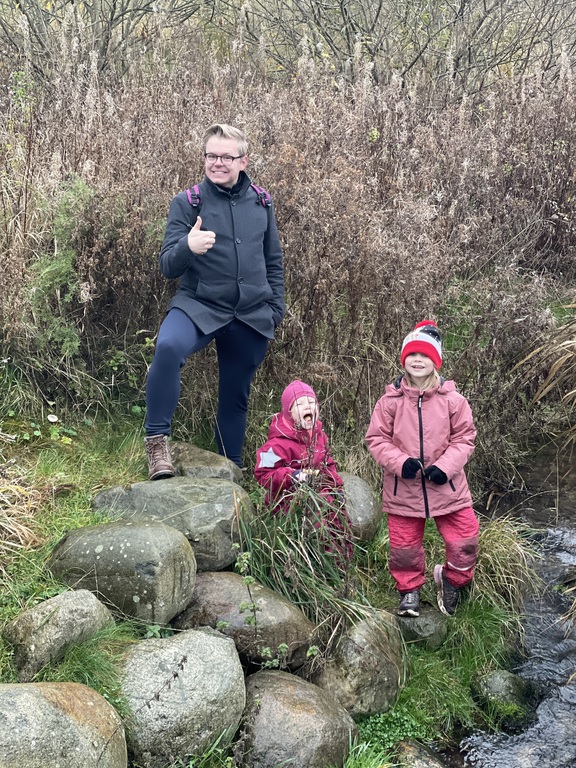 Brian, Olivia and Josephine