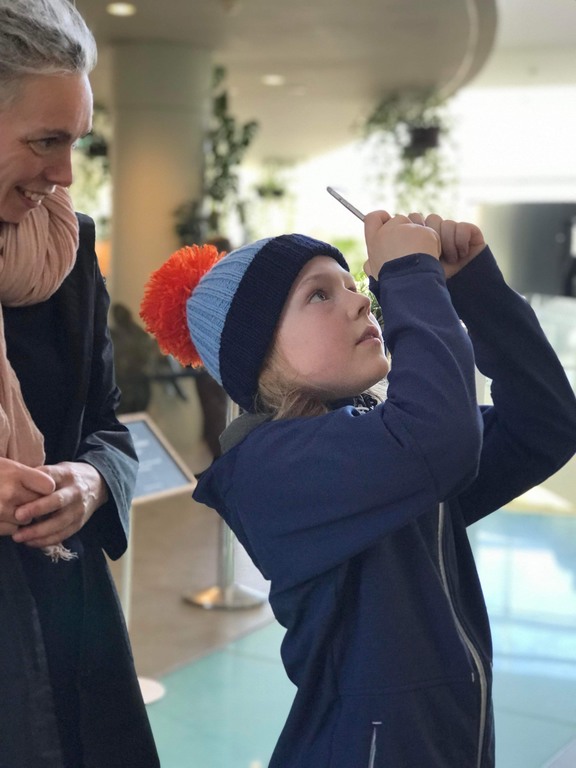 Sigge and Chris at the Aros Museum