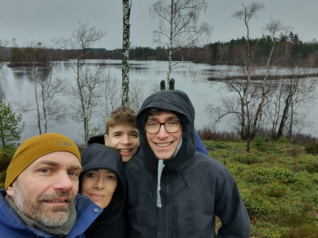 Anders, Robyn, Max, Finn