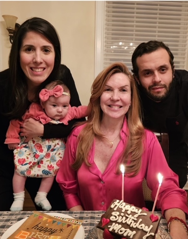 Me, my kids Liza and Jean-Paul and my granddaughter Isabella