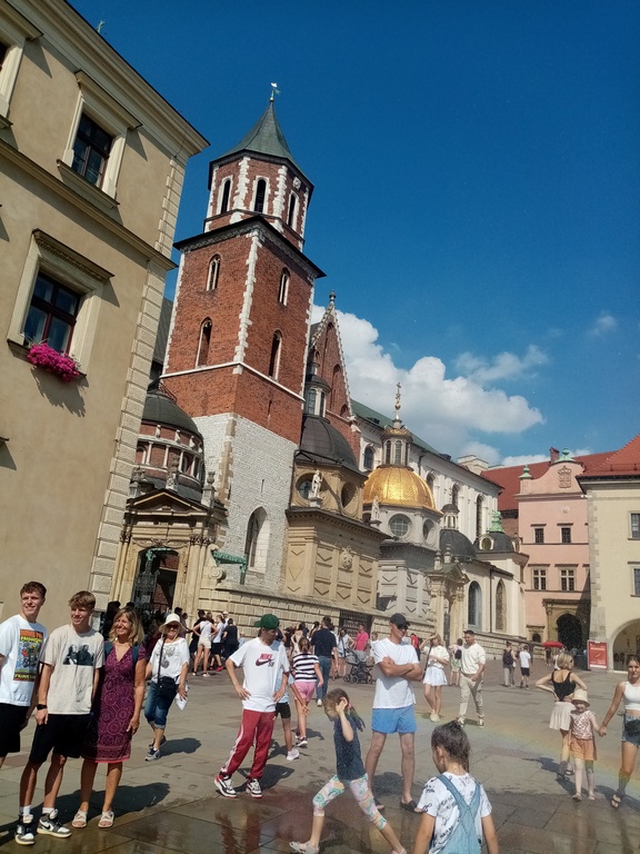 En el castillo con los chicos