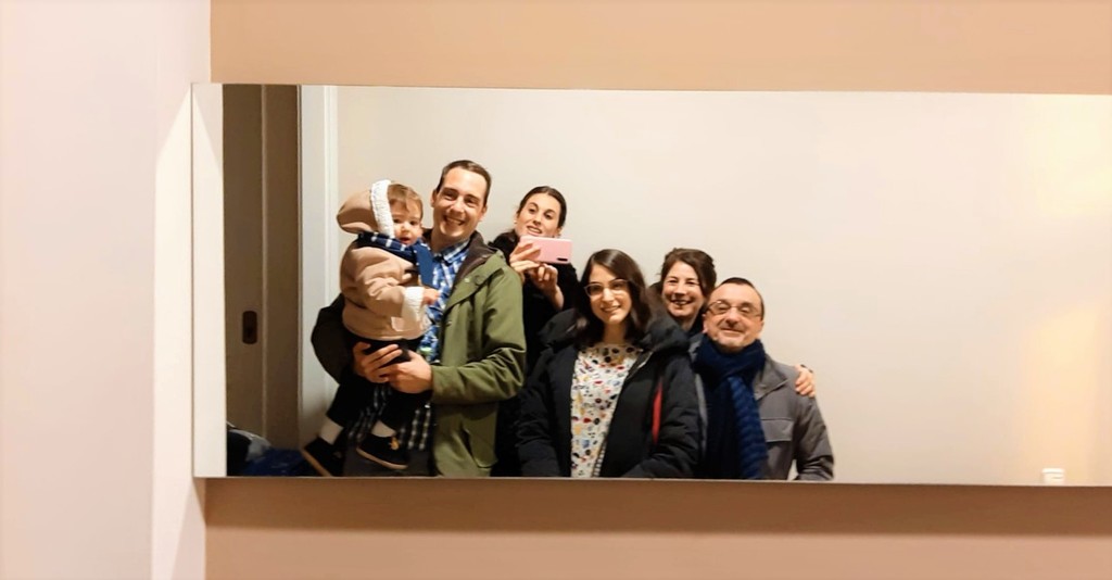 La familia al completo