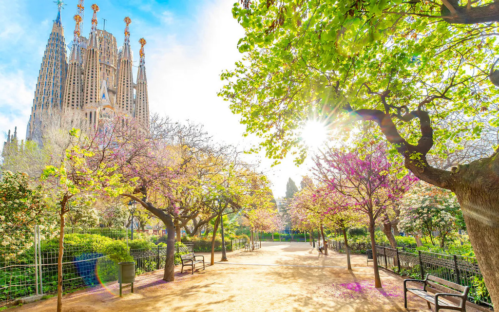 Sagrada Familia In Barcelona
