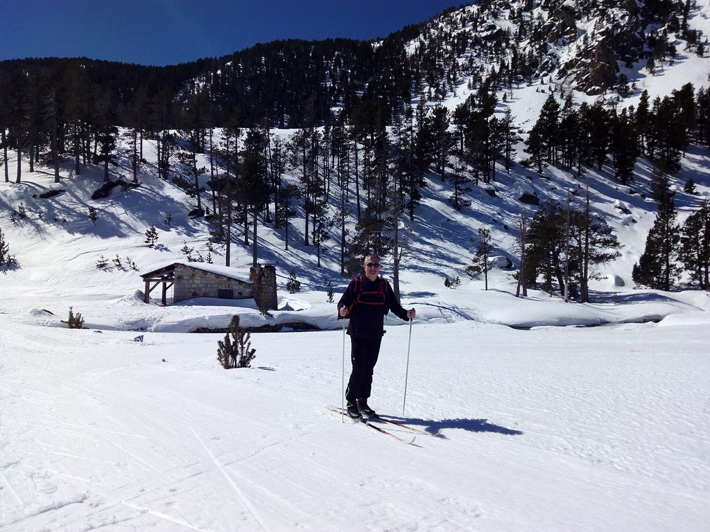 Cross-country skiing in ARANSA SKI STATION