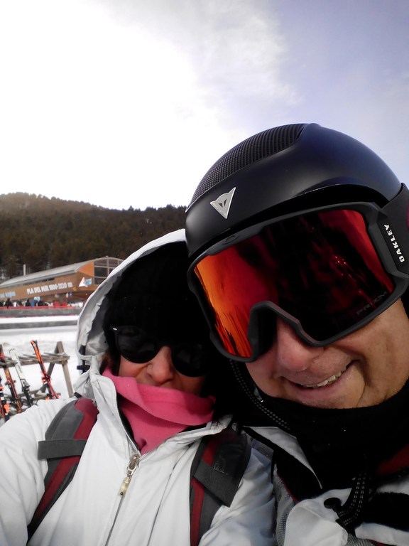 A very cold day in LES ANGLES RESORT