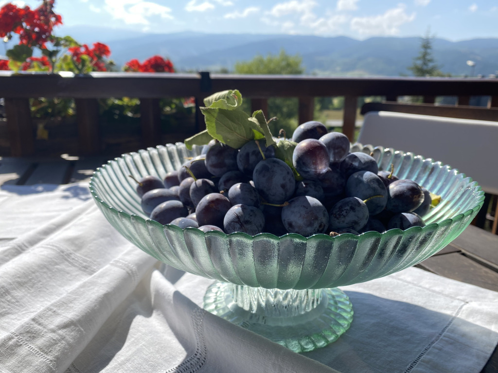 The terrace, a space of relaxation to enjoy the beautiful views and the good weather.