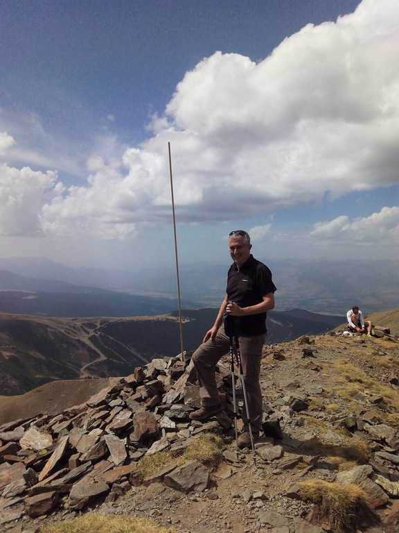 Summit of the Puigmal petit in 2019