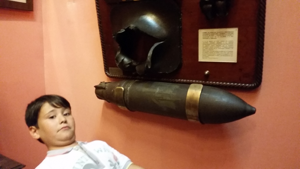 Pau in the museum of the Army, Madrid.
