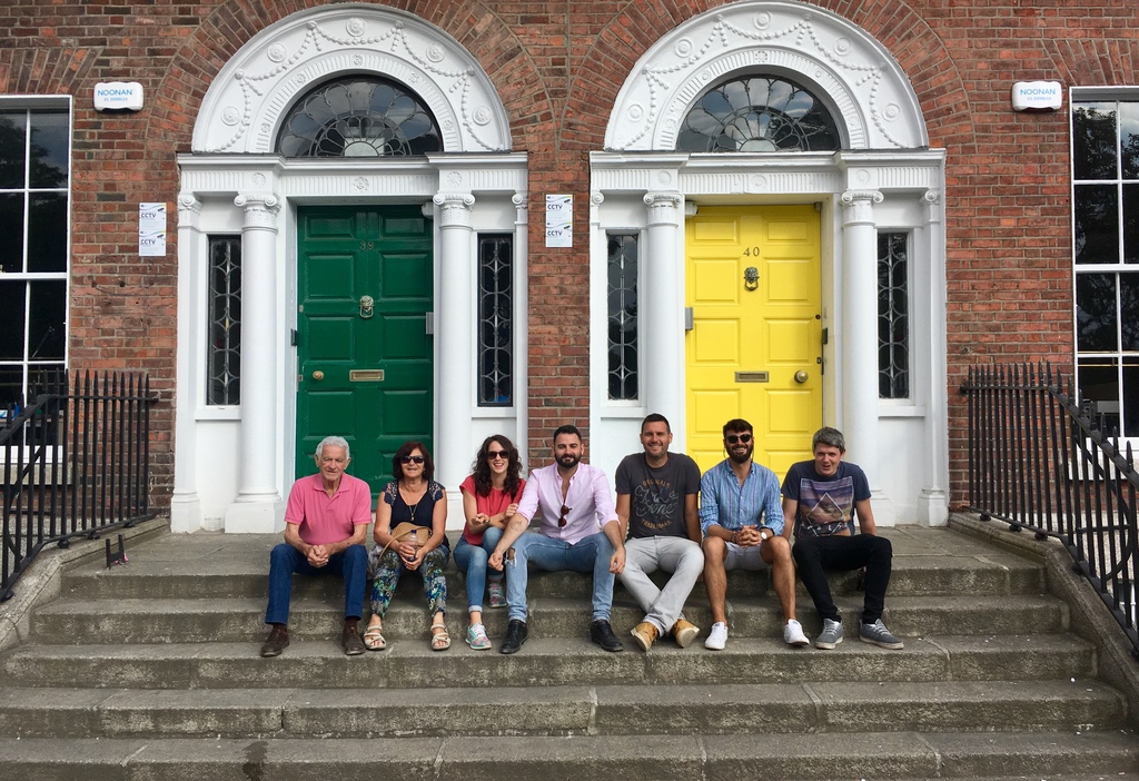 Visiting friends in Dublin