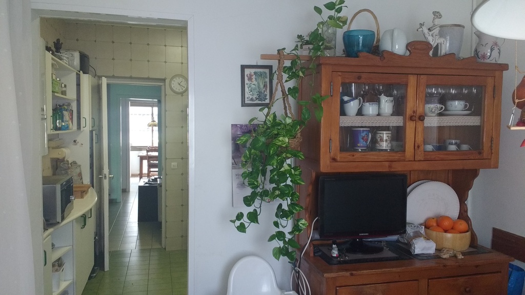 Pasillo desde la cocina