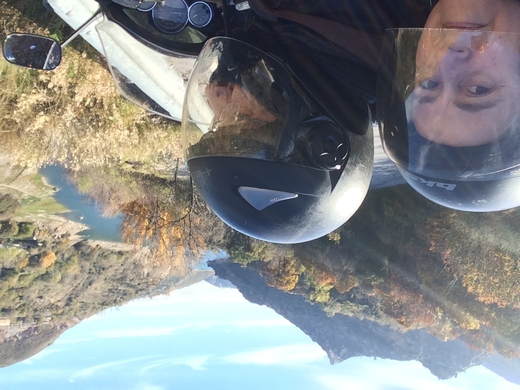 Paseo en moto. Pantano de Canales. Granada