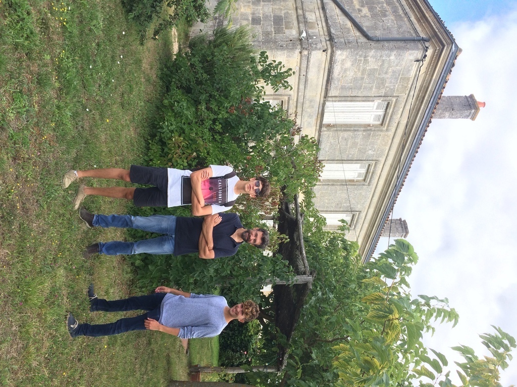 Nuestra casa en Bourg sur Gironde. Intercambio Burdeos