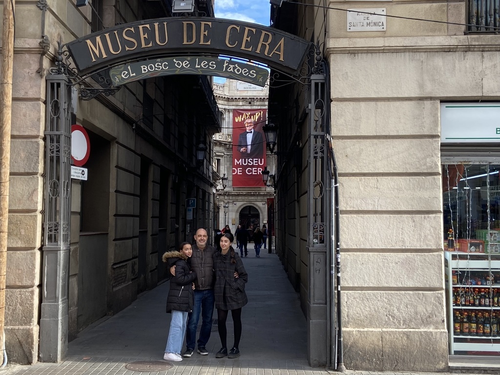 Visiting the Wax Museum