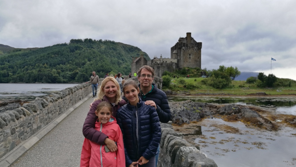 Scotland summer 2018. Eilean Donan castle.