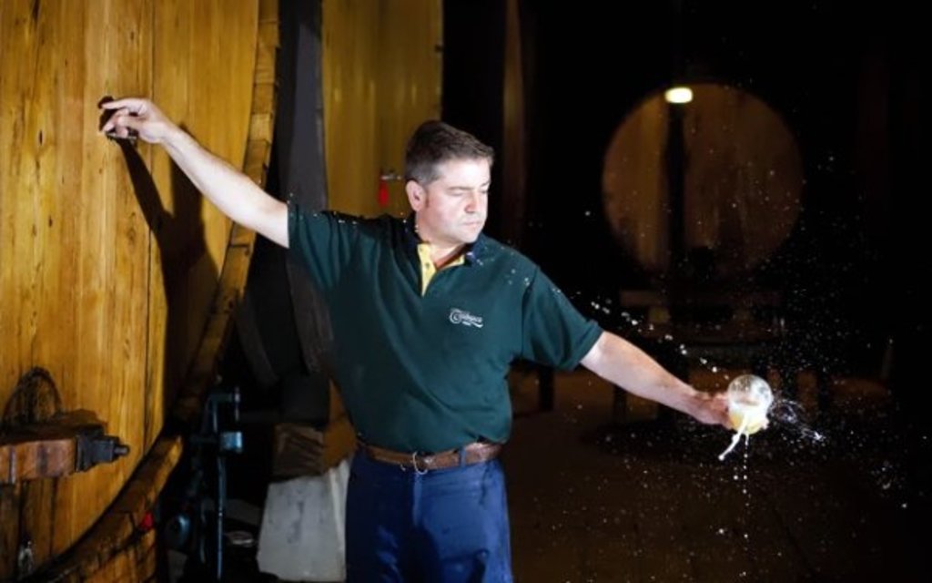 Cider and  steack in barbacue! mmmm