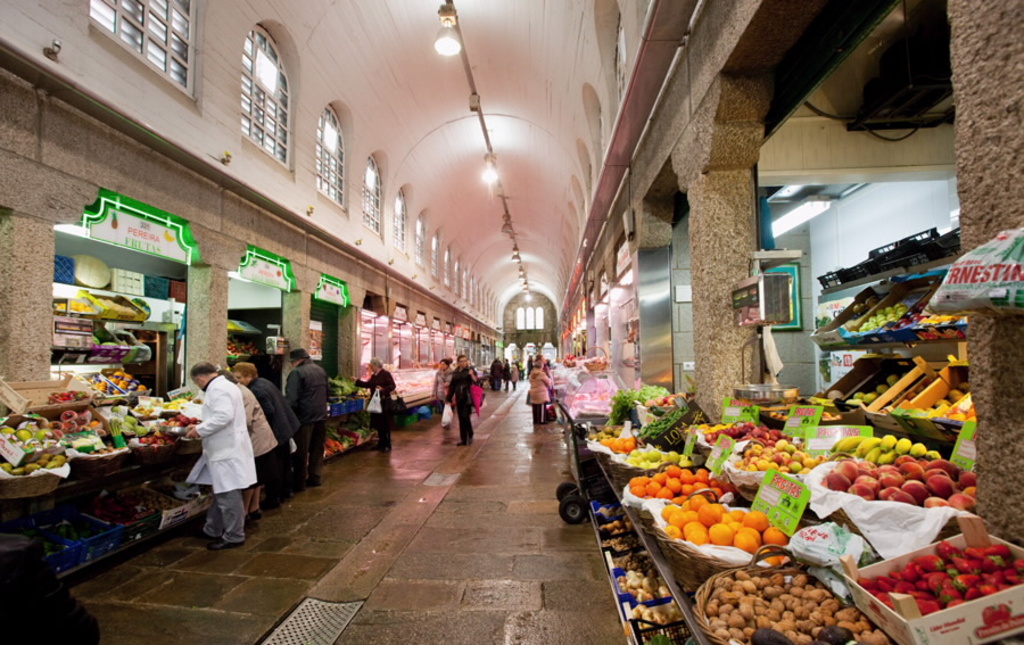 Santiago´s traditional market. Every morning from monday to saturday.