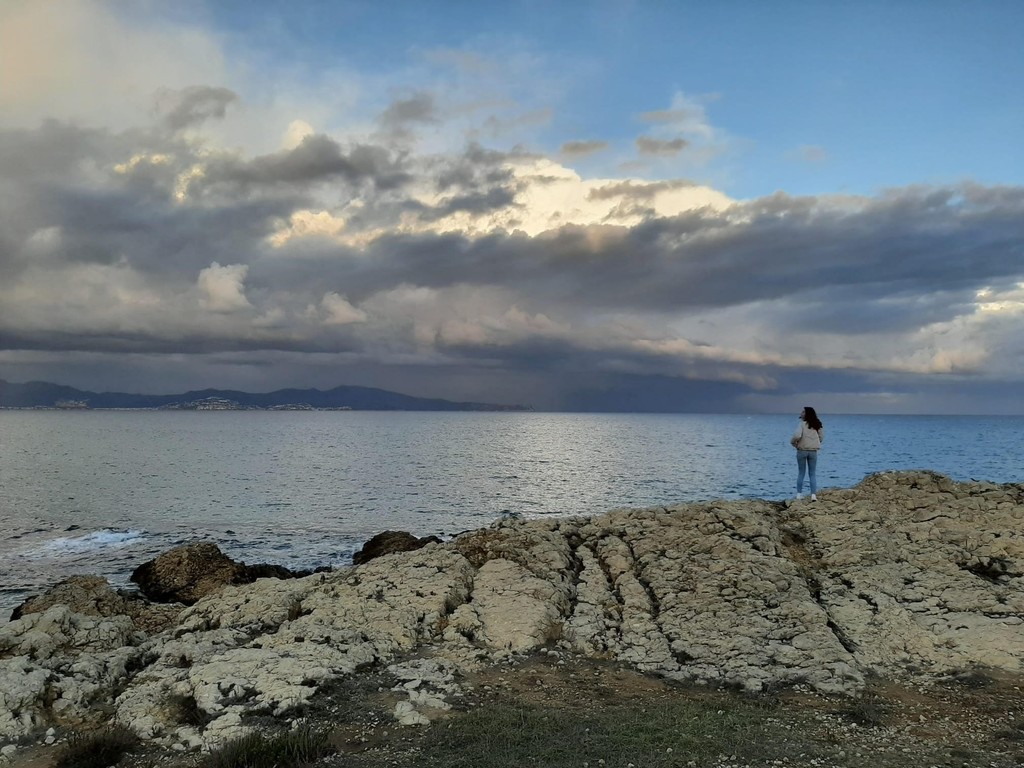 Enjoying great landscapes...