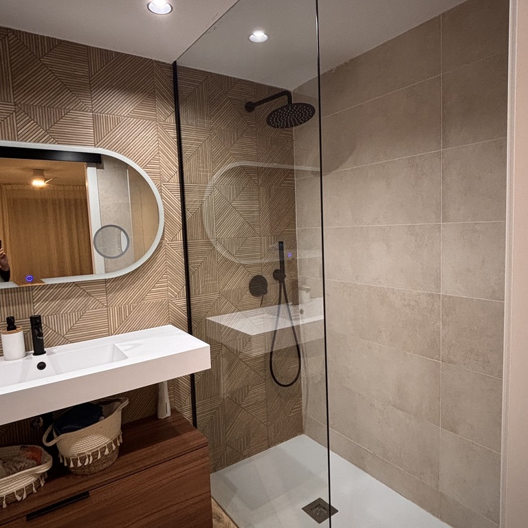 Renovated bathroom of  main bedroom