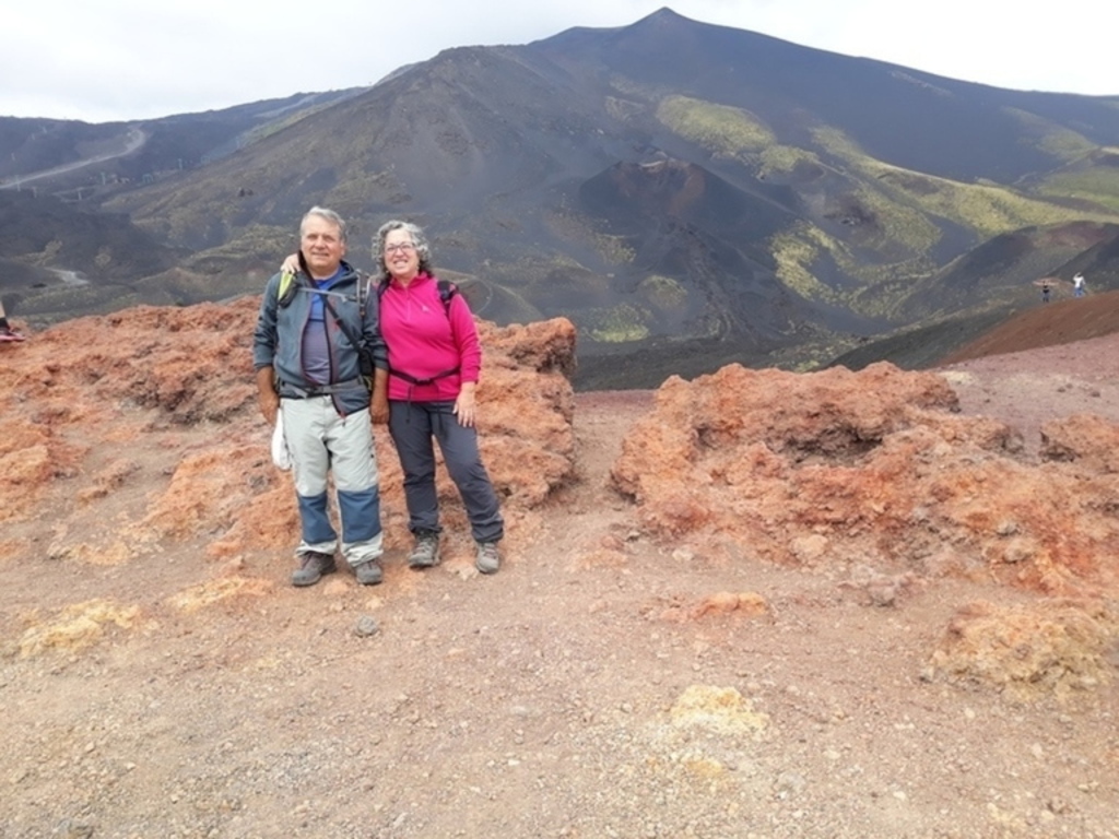 Climbing the Stromboli Volcano