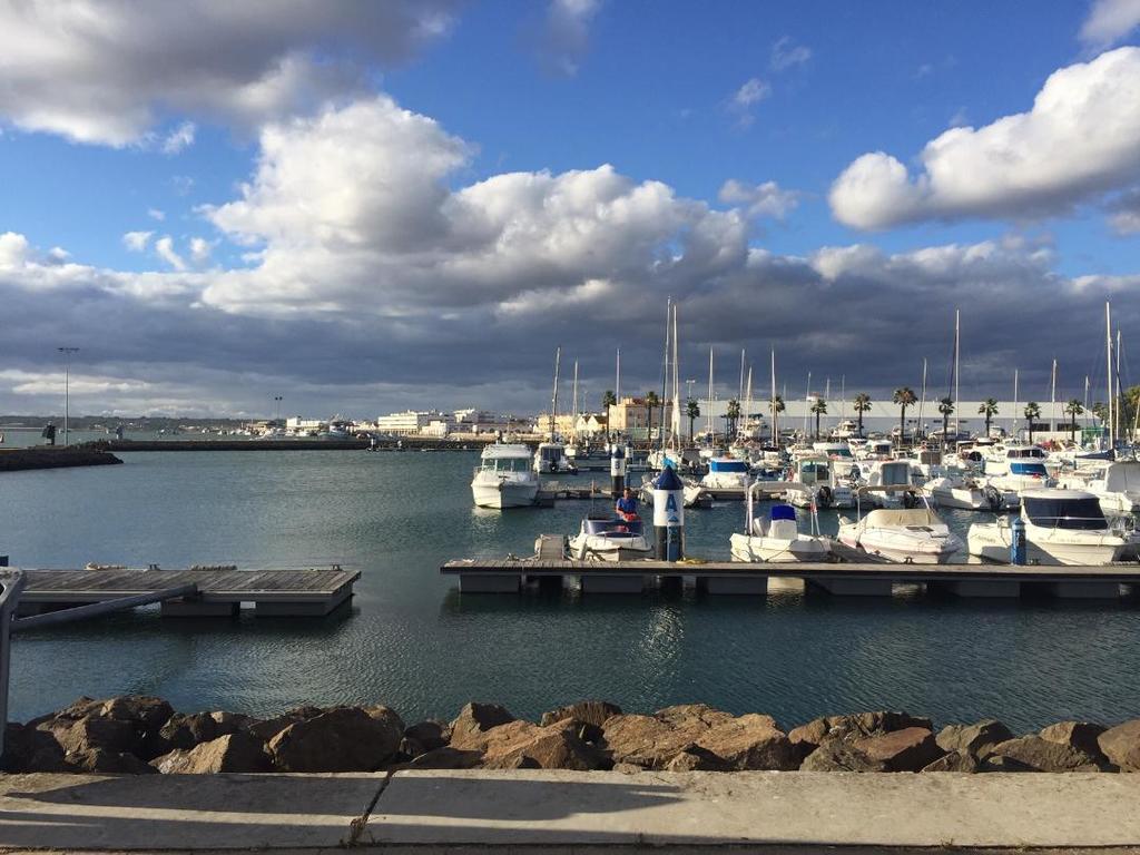 Puerto deportivo, muelle y lonja.