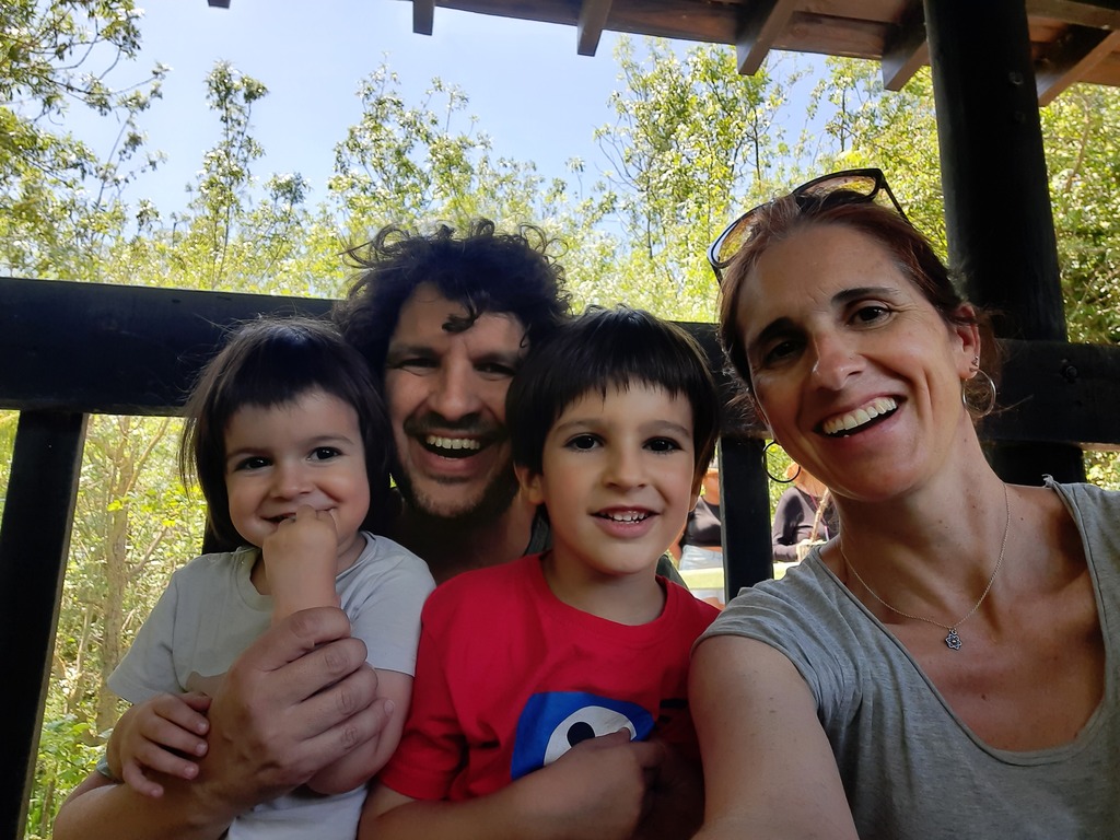 Alícia, Adrià, Oriol and Eli