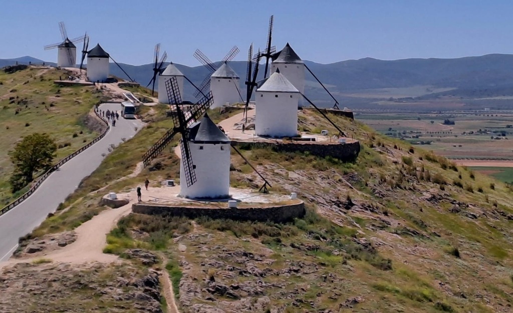 molinos de viento en Consuegra