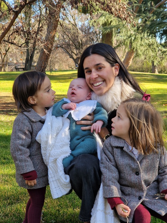 Luz, Luz jr., Catalina and Borja jr.