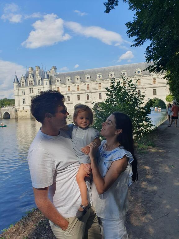 2021, Loire, France with Luz, Luz Jr., and Borja