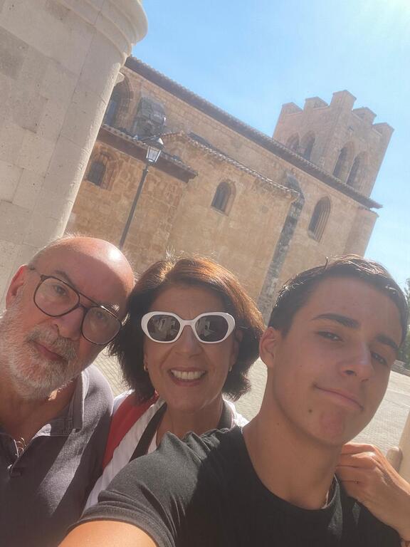 La familia; de viaje